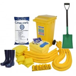 buy 240 Litre Chemical Spill Kit with Wheeled Bin (CSK240) in UAE