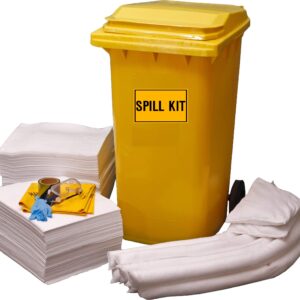 Buy 360 Litre Oil Spill Kit with Wheeled Bin (OSK360) in UAE