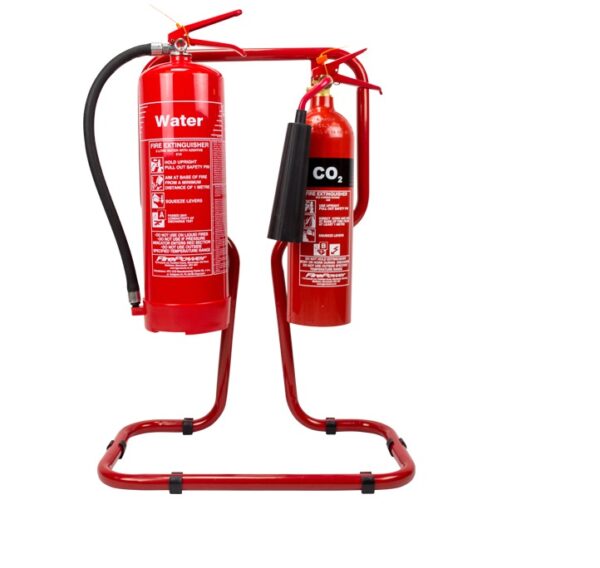 Tubular Fire Extinguisher Stand