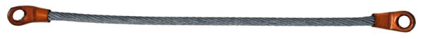 PinBrazing Railbond 25mm², L=300mm. Galvanized Steel