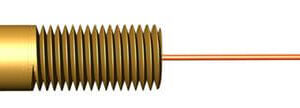 PinBrazing Threaded Brazing Pin M12 with Fusewire (Rail)