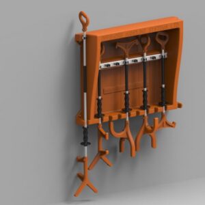 Offshore handling systems handsfree tools storage station
