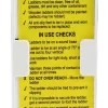 Brady Laddertag Series Safety Ladder Tag English Language LAD-GB-EITH-L12-A - Image 4