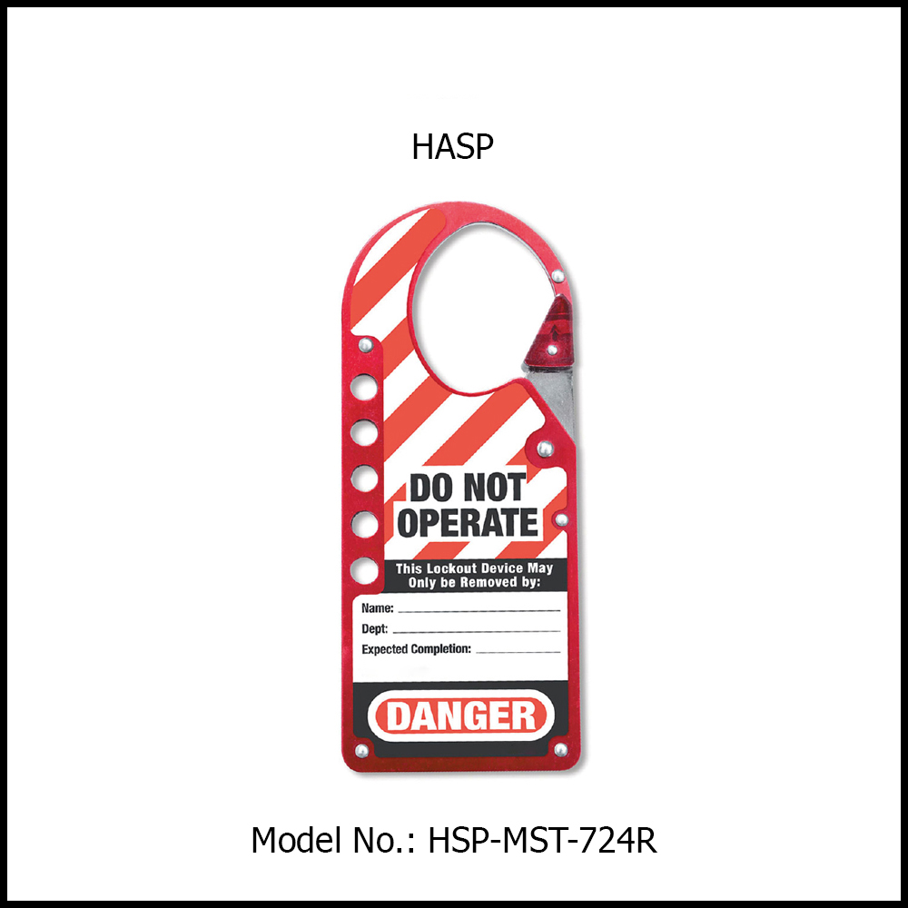 BUY LOTO-LOK® HASP Aluminum Snap-On Model No: HSP-MST-724 in UAE
