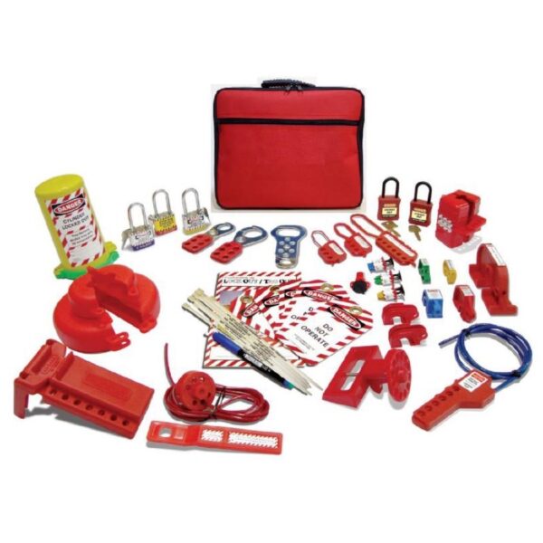Buy Loto-Lockout Electro-Mechanical Loto Kit M 123 Pcs/Kit in Abu Dhabi UAE