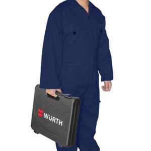 Buy WURTH POLAR KOTON COVERALL 195 GSM - NAVY BLUE in UAE