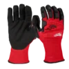 MILWAUKEE IMPACT CUT LEVEL 3 NITRILE DIPPED GLOVES