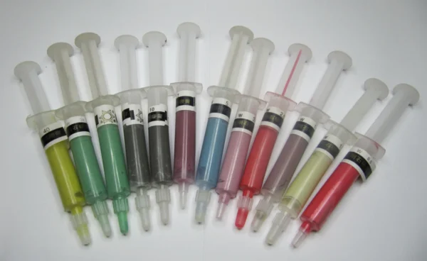 Diamond Lapping Paste Syringes, various grit sizes, metal polishing