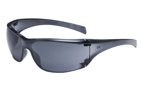 3M Virtua AP Safety Glasses, gray frame, clear lens, eye protection, industrial safety